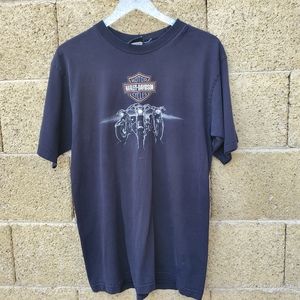 Harley Davidson Black Distressed Shirt
